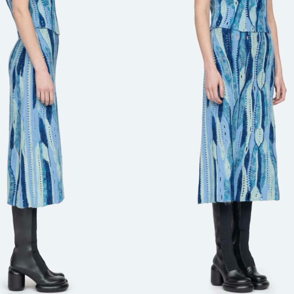 Sea New York Otto Crochet Skirt